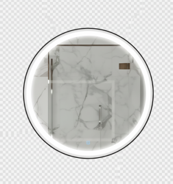 Зеркало Amica "ТАИТИ" 4000К Размер 77 Круг Сенсор Подогрев