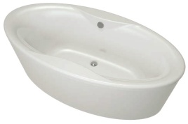 Ванна Прямая Amica "ТАХО" 180х90 Овал Белая 