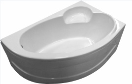 Ванна Угловая Amica "СПАРТА" 160х100 Левая\Правая Белая