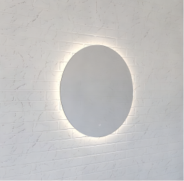 Зеркало Amica "700ск" 4000К Круг Сенсор