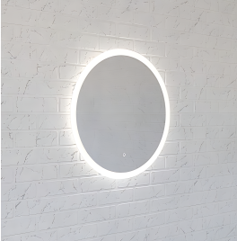Зеркало Amica "237ск" 6500К Круг Сенсор 