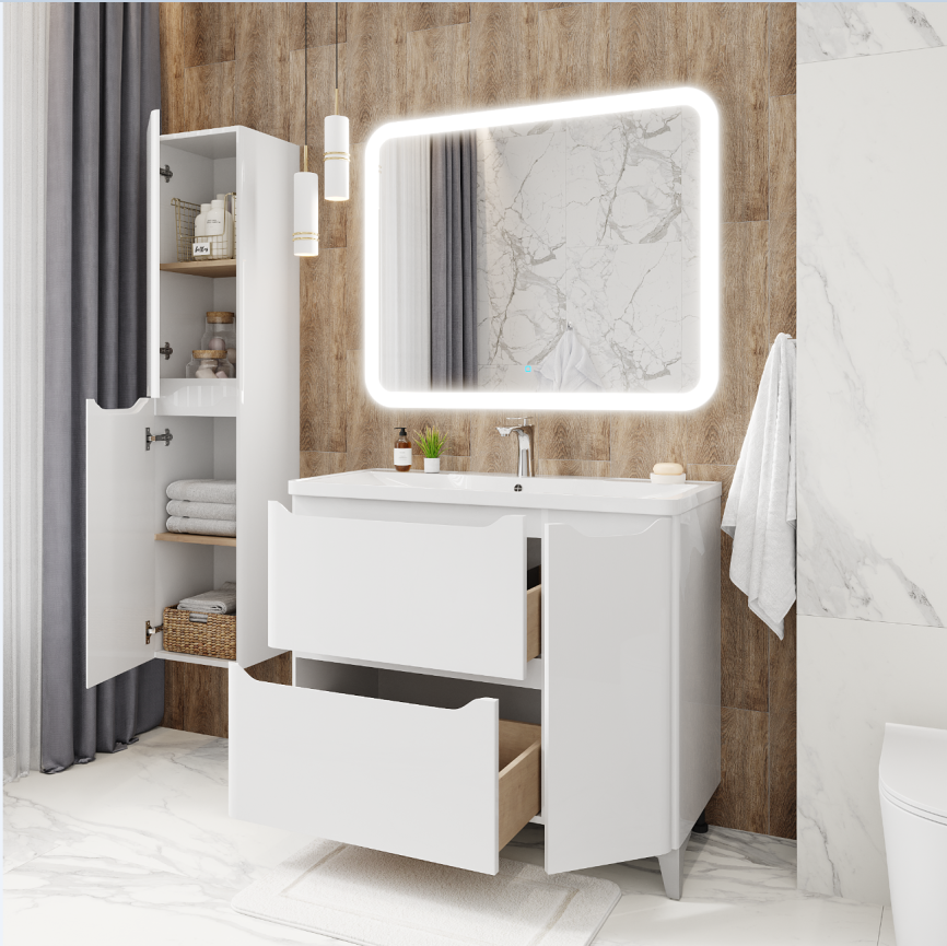 Тумба Напольная Amica "ТАИТИ" Размер 100 2 Ящика 1 Дверь фото 2