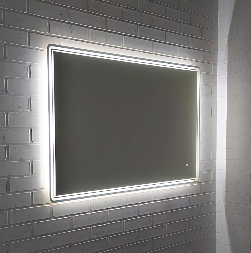 Зеркало Amica "318ску" 100*70 6500К Квадрат Сенсор  фото 2