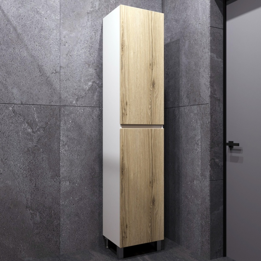 Пенал Напольный Amica "КРИТ" Размер 40 1 Дверь Дуб Элвезия фото 3