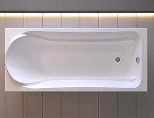 Ванна Прямая Amica "АКРА" Белая фото 4