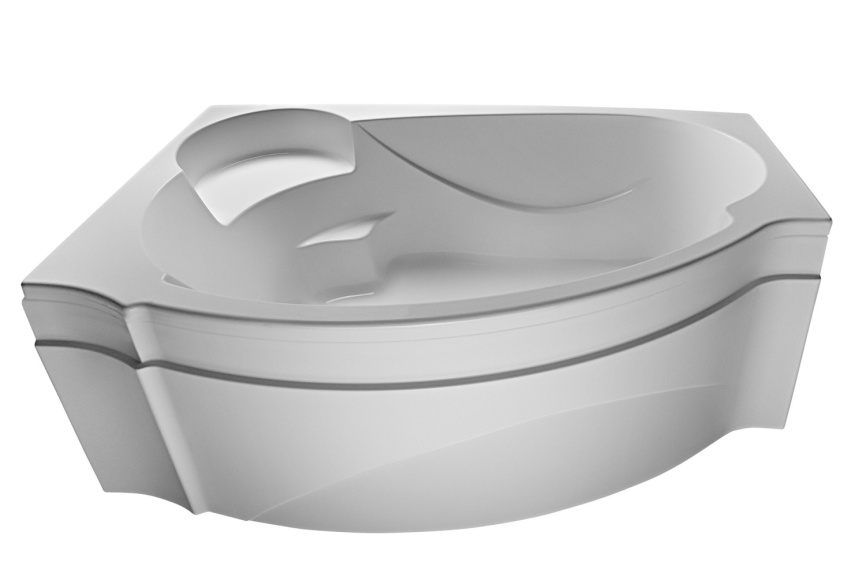 Ванна Угловая Amica "АЛЕКСАНДРИЯ" 170х110 Левая\Правая Белая фото 2