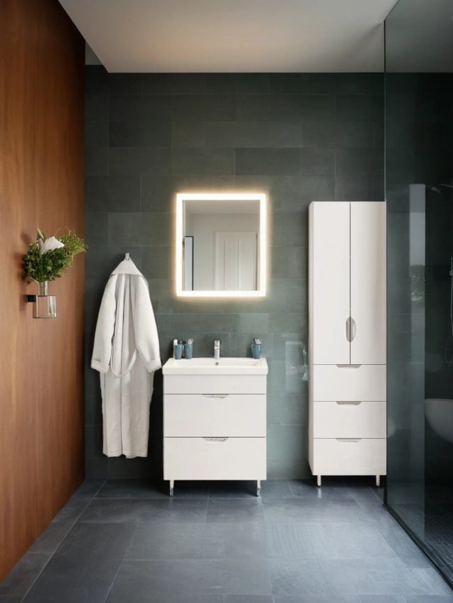 Тумба Напольная Amica "КИПР" 2 Ящика Белый фото 3