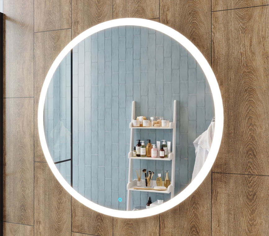 Зеркало Amica "ТАИТИ" 4000К Размер 77 Круг Сенсор фото 3