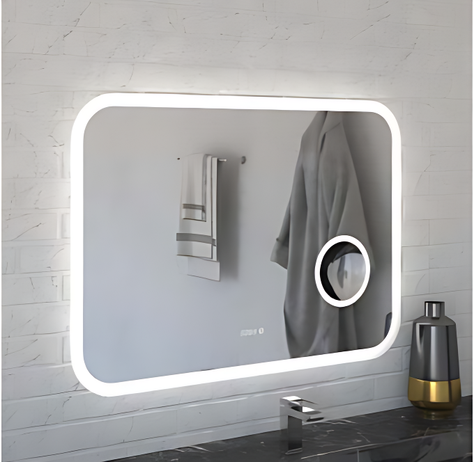 Зеркало Amica "341скл2" 6500К 70*100 Овал Сенсор   фото 1