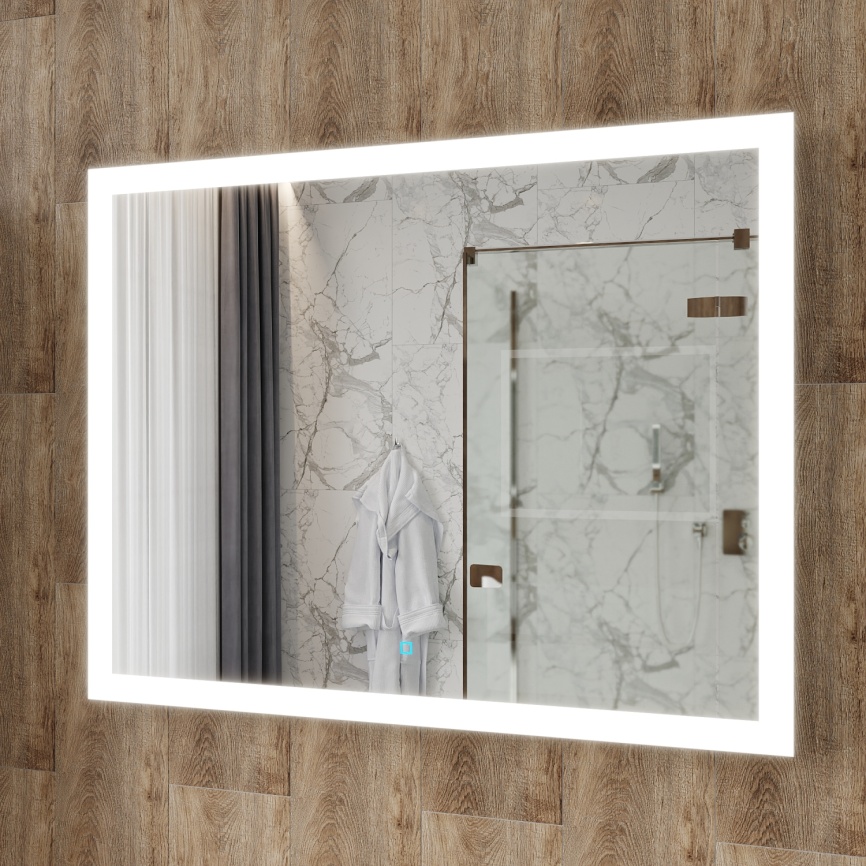 Зеркало Amica "ТАИТИ" Квадрат Сенсор фото 2