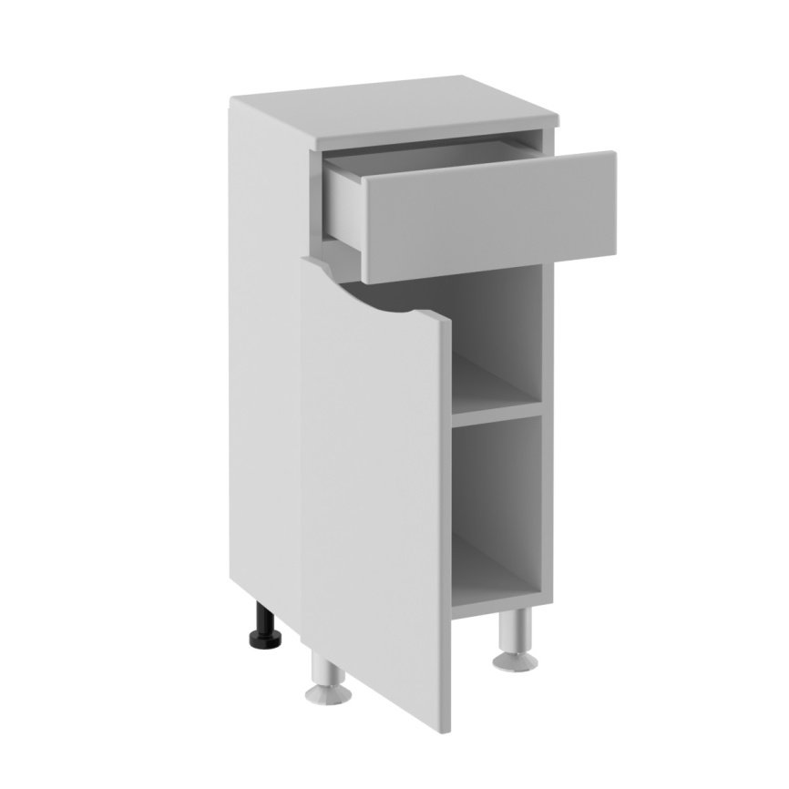 Комод Напольный Amica "КОРСИКА" 1 Ящик 1 Дверь (Левый, Правый) фото 3