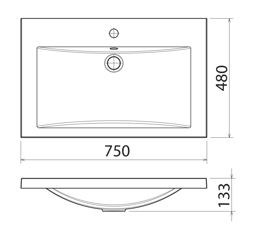 Раковина Андреа Анита фото 11