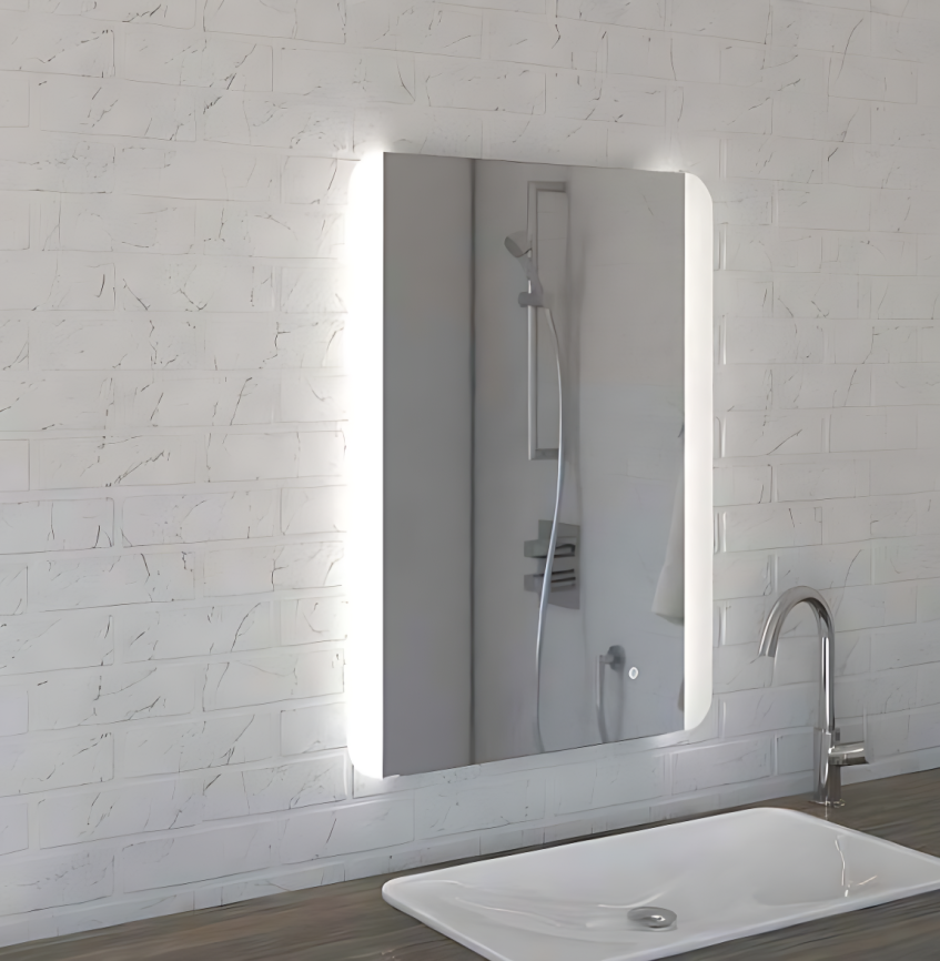 Зеркало Amica "316ску" 6500К 80*60 Овал Сенсор  фото 1