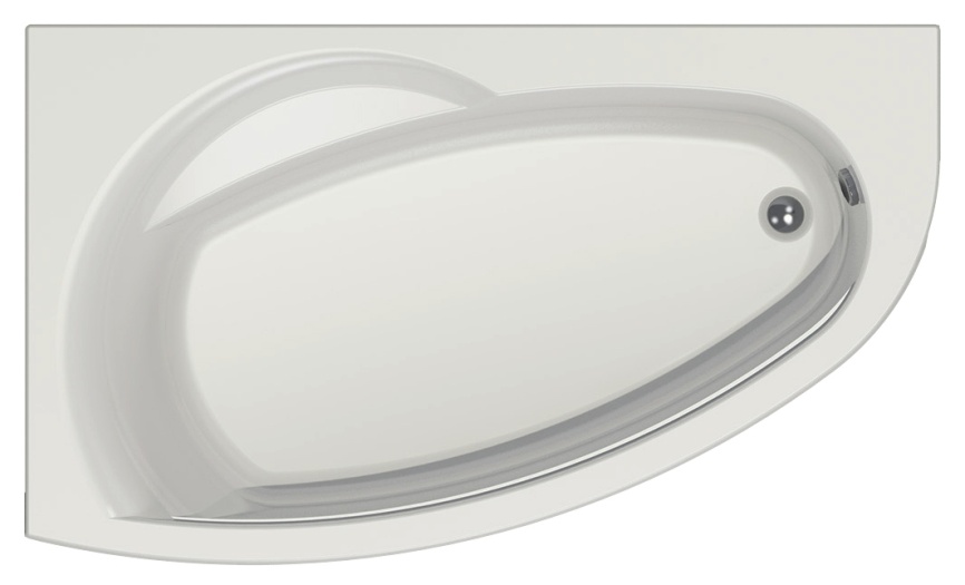 Ванна Угловая Amica "БАГИ" 170х100 Левая\Правая Белая фото 2