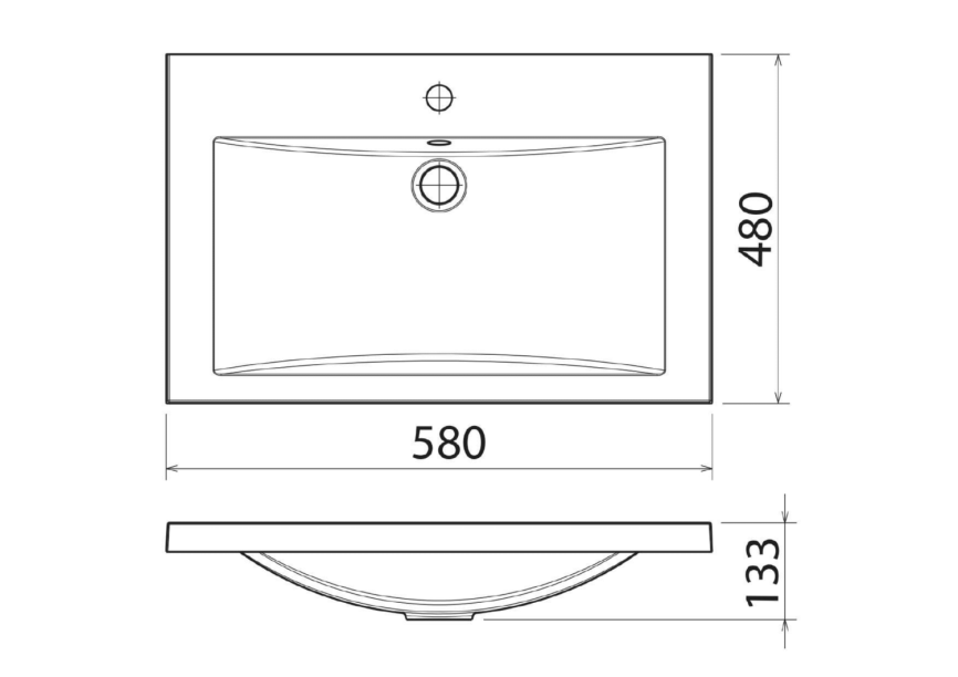 Раковина Андреа Анита фото 10