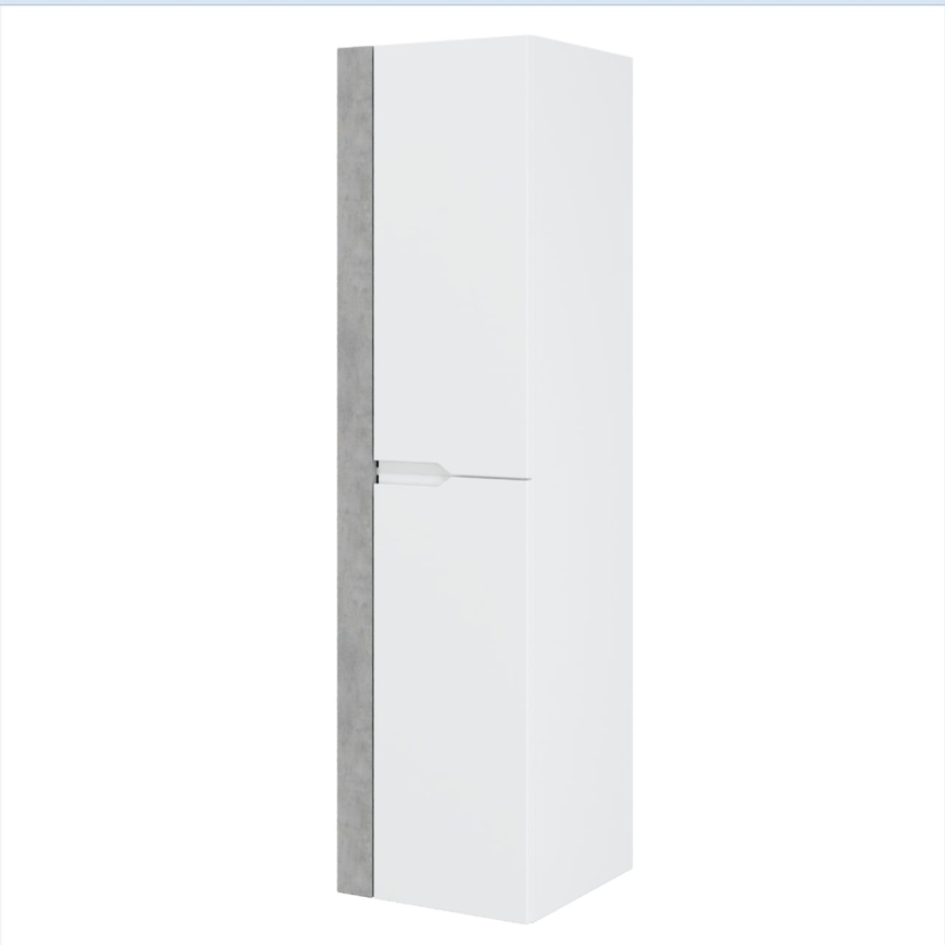 Пенал Подвесной Amica "КАПРИ" Размер 35 1 Дверь Орех фото 1