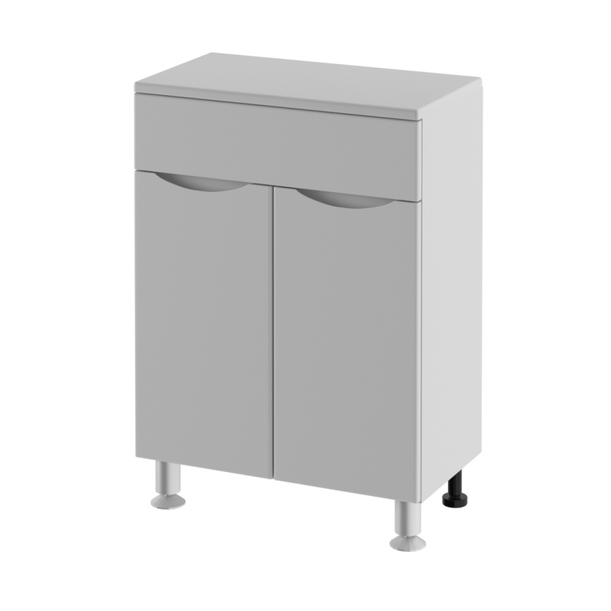 Комод напольный Amica "КОРСИКА" Размер 50 1 ящик 2 двери (левый, правый) фото 1