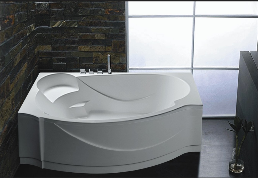 Ванна Угловая Amica "АЛЕКСАНДРИЯ" 170х110 Левая\Правая Белая фото 3