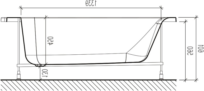 Ванна Угловая Amica "БАРГАМИ" 160х90 Левая\Правая Белая фото 4